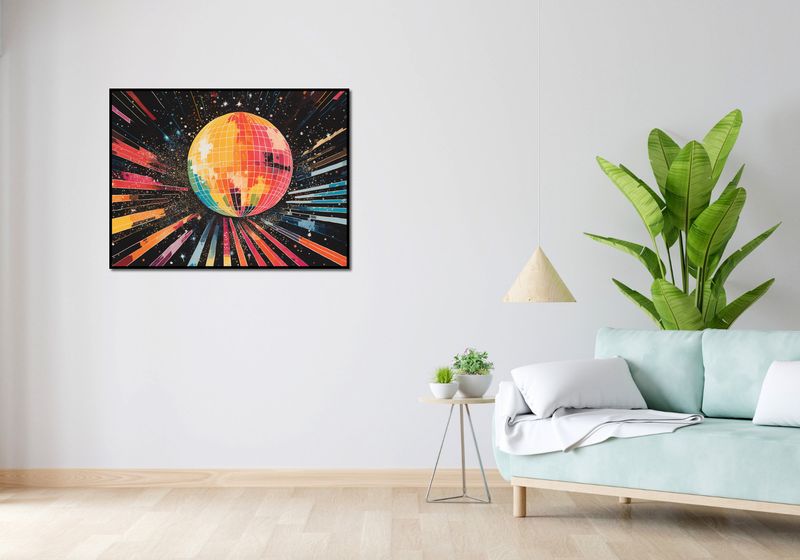 Plakat 100x75cm Disco Gra! zdjęcie 4