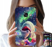 ETUI DO SAMSUNG A5 2017 - ŚWIĄTECZNY NIEDŹWIEDŹ BOMBKI CASE +FOLIA