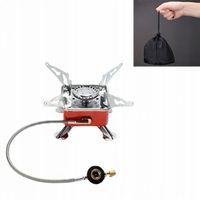 KUCHENKA TURYSTYCZNA Z WĘŻYKIEM + ADAPTER ZŁĄCZE