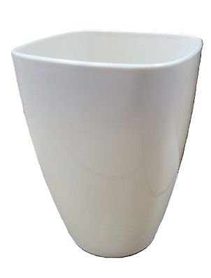 osłonka  / doniczka storczyk  10 cm ecru zdjęcie 1