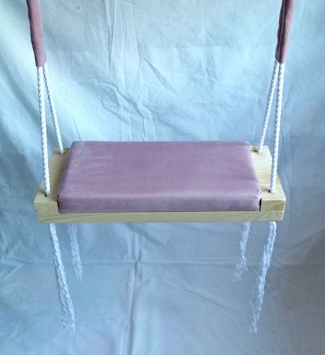 Huśtawka siedzisko na piance KREMOWA na Arena.pl