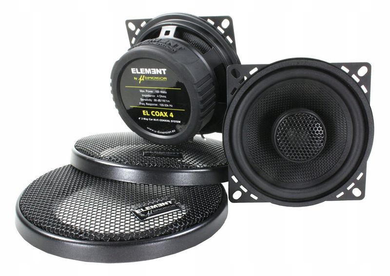 Głośniki u-Dimension 10cm 2 drożne 100W zdjęcie 1