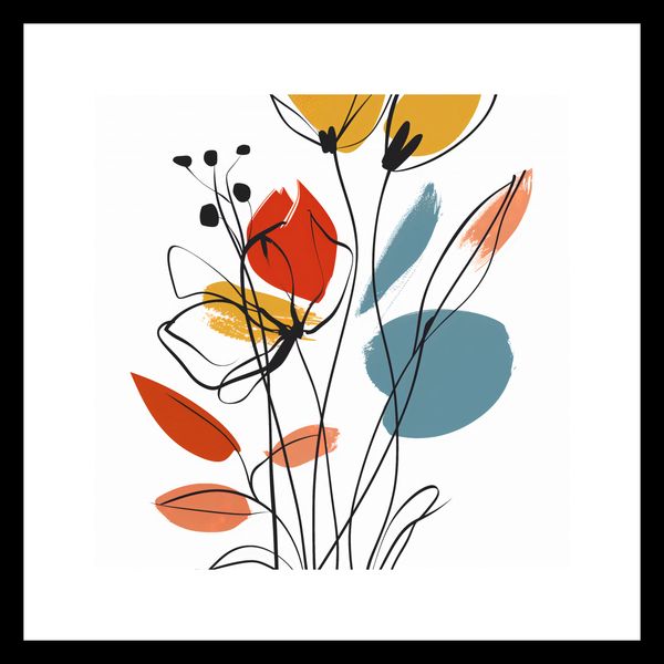 Plakat 20x20cm Ogród przy Lecie zdjęcie 3