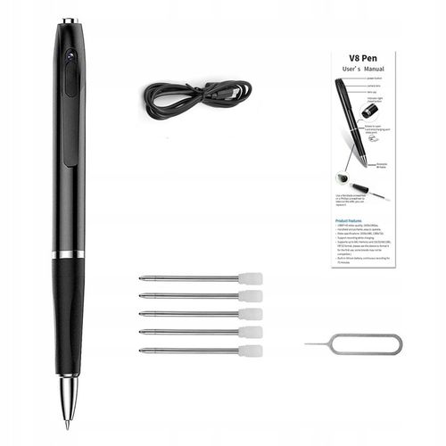 MINI KAMERA SZPIEGOWSKA UKRYTA FULLHD DŁUGOPIS na Arena.pl