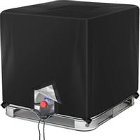 POKROWIEC PLANDEKA NA ZBIORNIK MAUZER BECZKE DESZCZÓWKĘ OCHRONNY UV 1000L