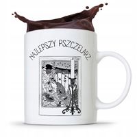 Kubek Prezent Dla Pszczelarza Najlepszy Pszczelarz Z Nadrukiem Ze Zdjęciem