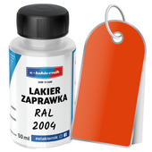 lakier zaprawkowy zaprawka samochodowy ral 2004 czysty pomarańczowy 50 ml