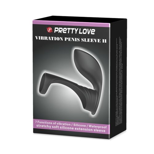 PRETTY LOVE -VIBRATION PENIS SLEEVE II, 7 vibration functions Memory function na Arena.pl