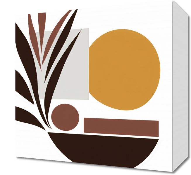 Obraz 30x30cm Stylizacja Roślin zdjęcie 1