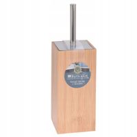 SZCZOTKA DO WC ze stojakiem z bambusa 33x10x34 cm