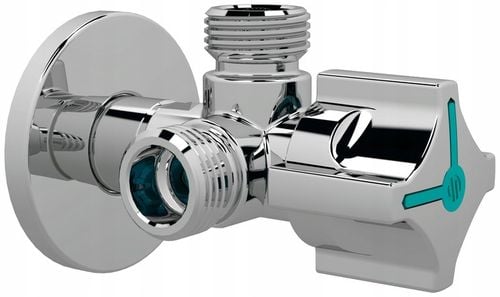 ARCO ZAWÓR KĄTOWY ANTYKAMIENNY A-80 TWIN VITAQ 1/2"X3/8"X3/8" na Arena.pl