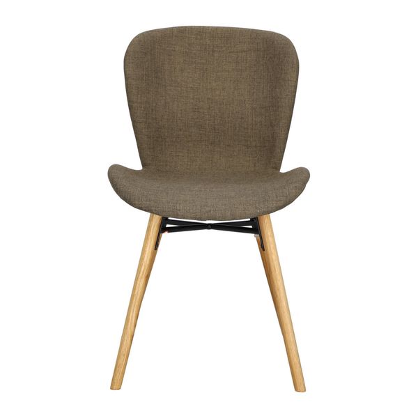 Krzesło Batilda Khaki tapicerowane zdjęcie 5