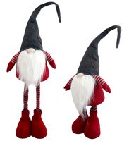 SKRZAT KRASNAL GNOM ŚWIĄTECZNY REGULOWANY Z BRODĄ CHŁOPIEC