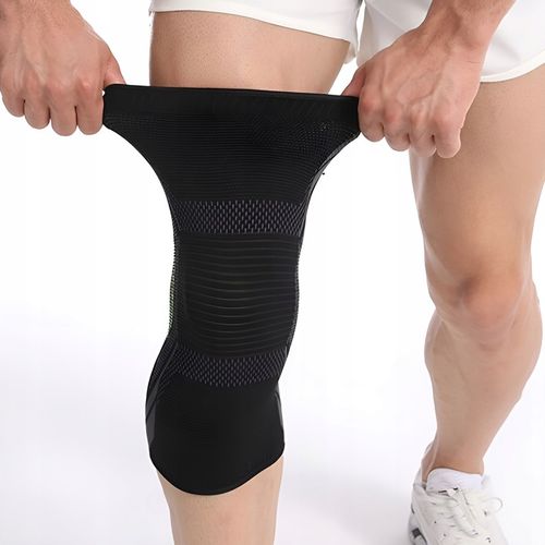 PROFESJONALNA OPASKA STABILIZUJĄCA NA KOLANO UCISKOWA ORTEZA KOLANA L na Arena.pl