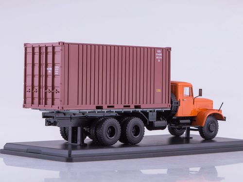 KRAZ-257B1 Container Truck (orange) na Arena.pl