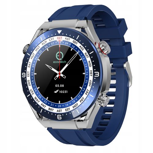 Smartwatch Ecowatch eco1 srebrny na Arena.pl
