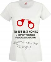 KOSZULKI WIECZÓR panieński kawalerski PREZENT