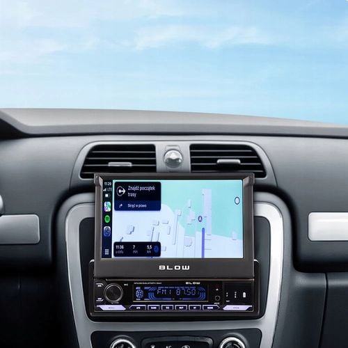 RADIO SAMOCHODOWE 1-DIN 7 CALI WYSUWANY DOTYKOWY EKRAN CARPLAY ANDROID na Arena.pl