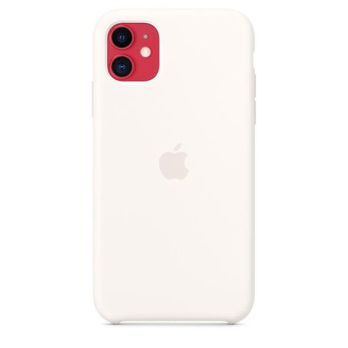 Apple Silicone Case Silikonowe etui iPhone 11 (biały) na Arena.pl