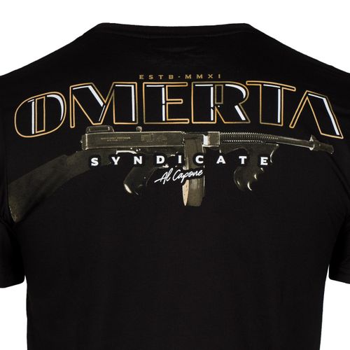 T-shirt AL CAPONE CZARNY M na Arena.pl