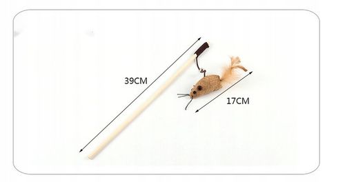 Artykuły dla zwierząt zabawki dla kotów 7częściowy zestaw kotów drażniących na Arena.pl