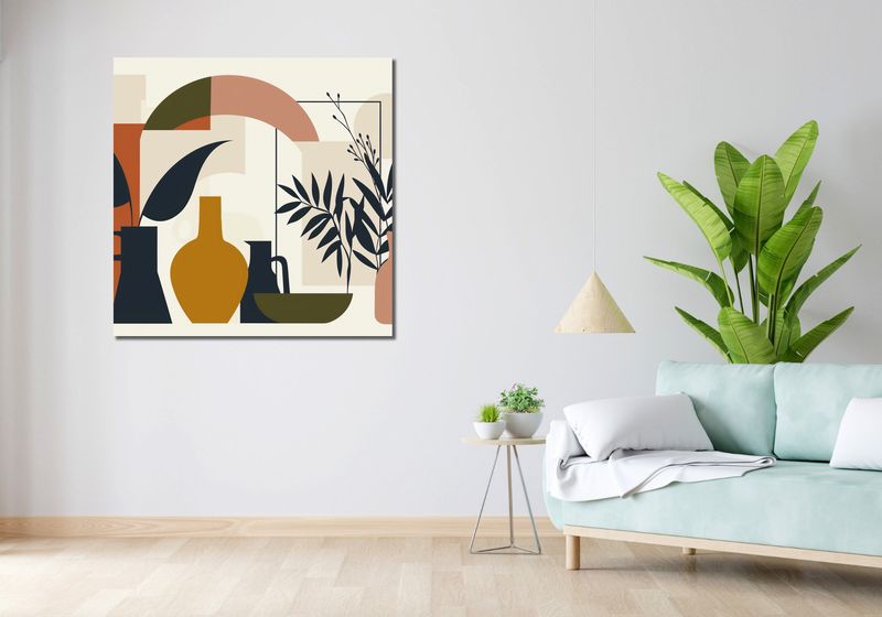 Obraz 100x100cm Forma Stylu zdjęcie 2