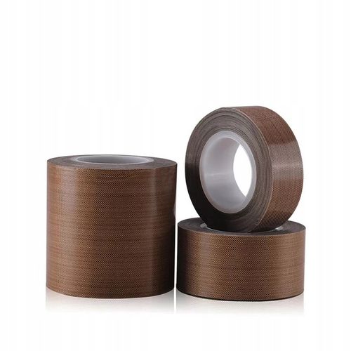 TAŚMA TEFLONOWA OCHRONNA 300°C Z KLEJEM DO ZGRZEWARKI 10M 0,18MM 50MM HQ na Arena.pl