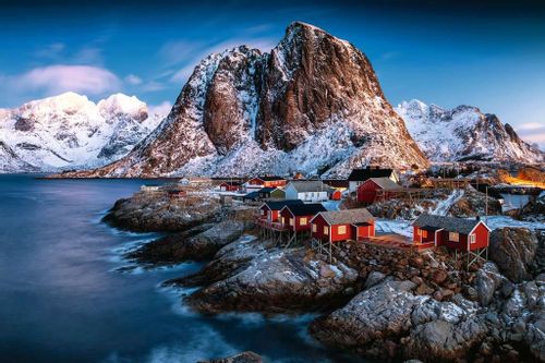 Puzzle 3000 Elementów Hamnoy, Lofoty na Arena.pl