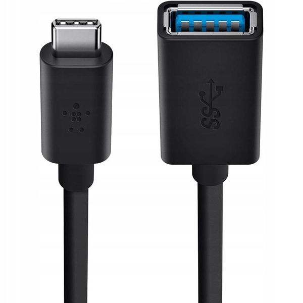 Belkin Kabel Adapter USB-C (M) do USB-A (F), 13 cm zdjęcie 5