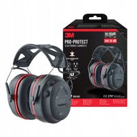 3M Pro-Protect nauszniki Bluetooth słuchawki ochronne SNR 30 dB czarne