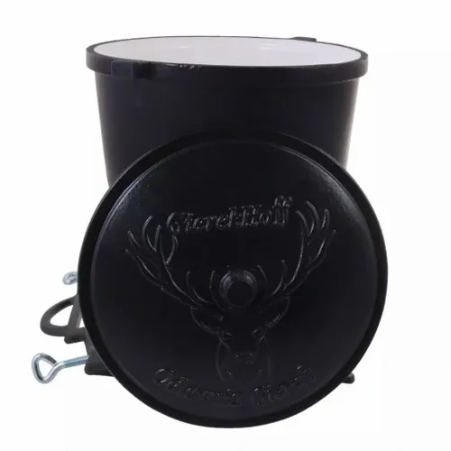 Kociołek żeliwny emaliowany garnek myśliwski 11 L na Arena.pl