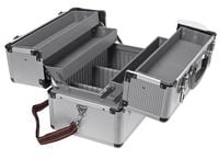 Walizka aluminiowa 36x22x24cm rozkładana kosmetyczka swe