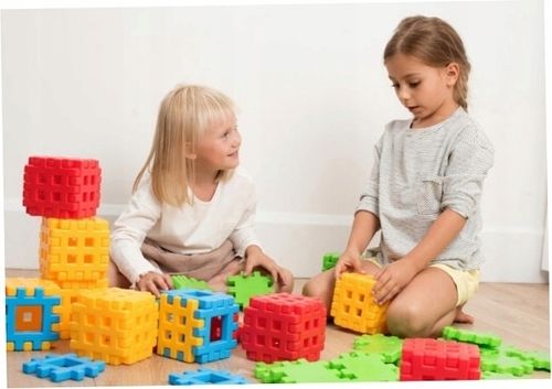 Wafle 48 Klocki Konstrukcyjne Marioinex Mario-Inex na Arena.pl