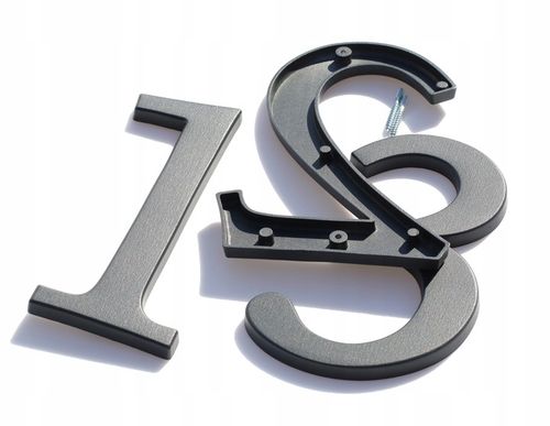 NUMER DOMU, CYFRY NA DOM, LITERY grafit 1 na Arena.pl