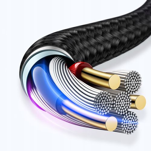 mcdodo kabel kątowy 90° usb-c lightning dwustronny do iphone 13 14 led 1m na Arena.pl