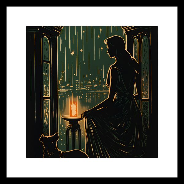 Plakat 20x20cm Nocne Szeptanie zdjęcie 3