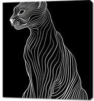 Obraz 90x100cm Minimalny Kontur