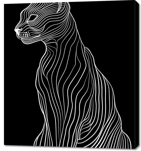 Obraz 90x100cm Minimalny Kontur zdjęcie 1