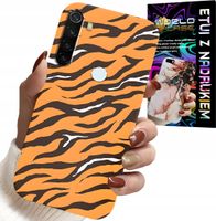 ETUI DO XIAOMI NOTE 8T - PLECKI W TYGRYSIE PASKI POKROWIEC +SZKŁO