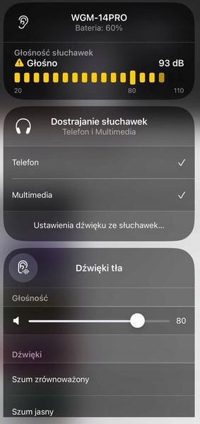 Słuchawki Bezprzewodowe Douszne Sportowe Wodoodporne Wenom WGM 14 PRO TWS zdjęcie 7