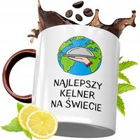 Kubek Bordowy Dla Kelnera Na Urodziny Prezent Z Nadrukiem Ze Zdjęciem