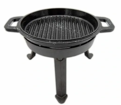 Kociołek żeliwny emaliowany MARMUREK 3w1 8 l zdjęcie 7