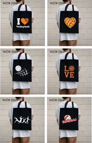 Eko Torba z nadrukiem PREZENT SPORT SIATKÓWKA na Arena.pl