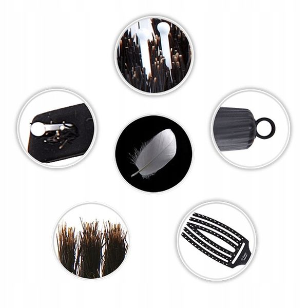 Olivia Garden Finger Brush Combo szczotka medium zdjęcie 4