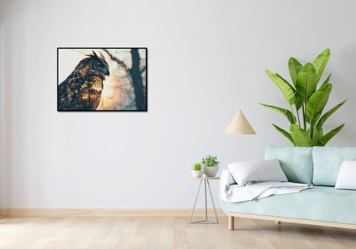 Plakat 84x59,5cm Sowi Duch na Arena.pl