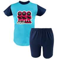 Krótka Piżama dziecięca - Squid Game - Nowy Sezon