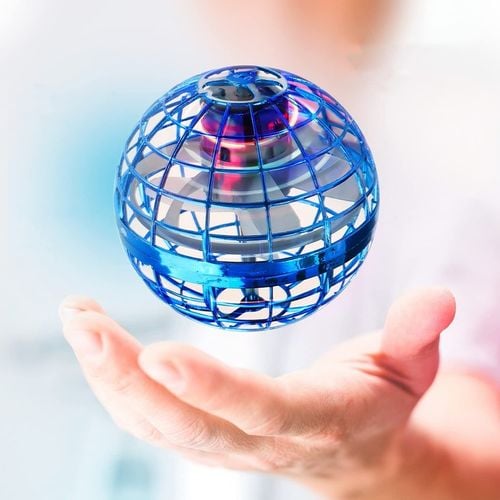 LATAJĄCA PIŁKA LATAJĄCA BOOMERANG SPINNER KULA STEROWANY RĘKĄ LED na Arena.pl