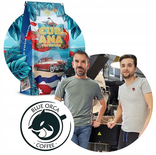 KAWA ZIARNISTA CUBANA TOCORORO Świeżo Palona 2x1KG 100% ARABICA - BLUE ORCA na Arena.pl
