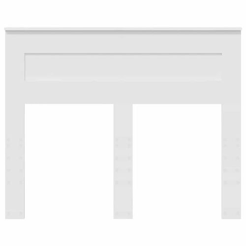 Zagłówek Z zagłówkiem Biały 135 cm Materiał drewnopochodny na Arena.pl