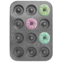 Forma Granitowa Foremka Blacha do Pieczenia Pączków z Dziurką Donuts